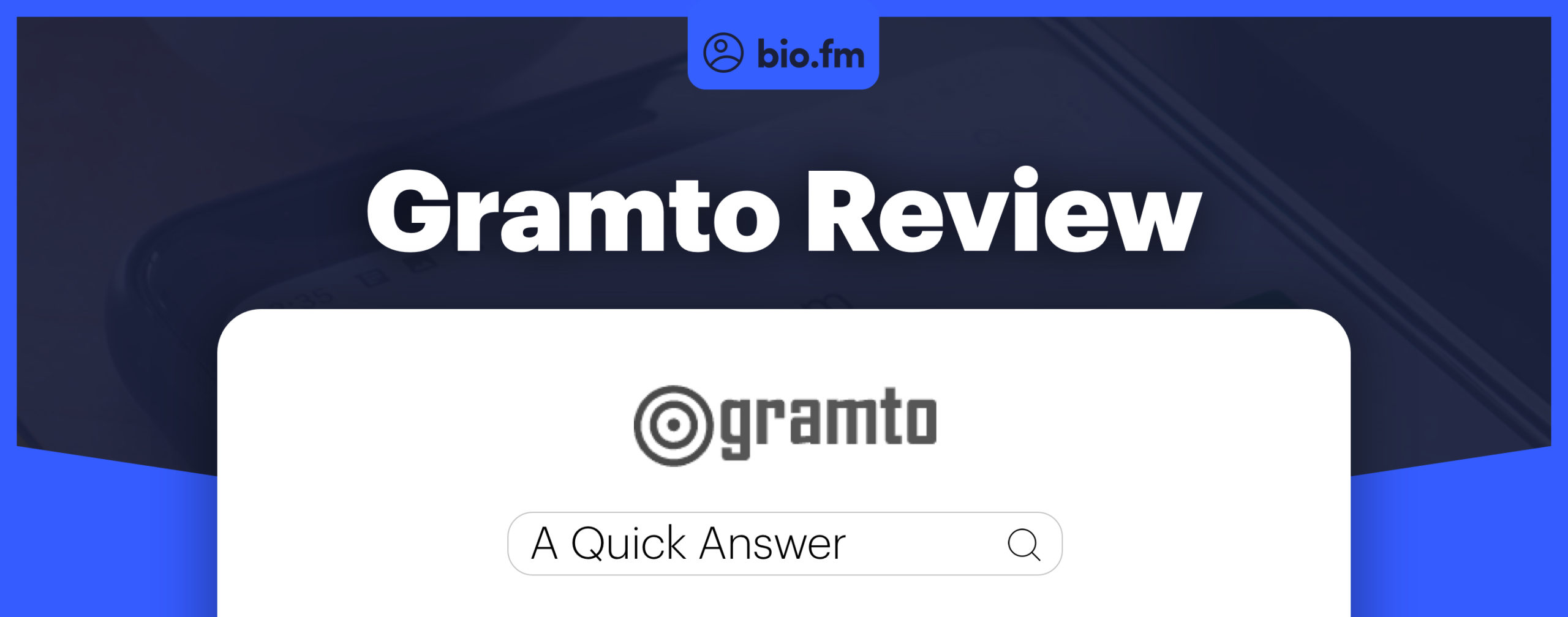 gramto review featured image
