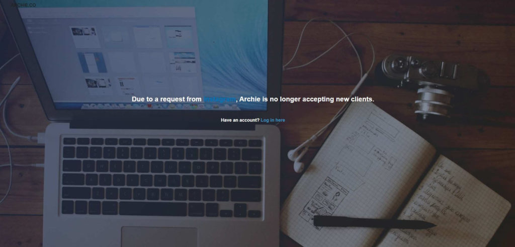 Archie Instagram’s bot canceled website